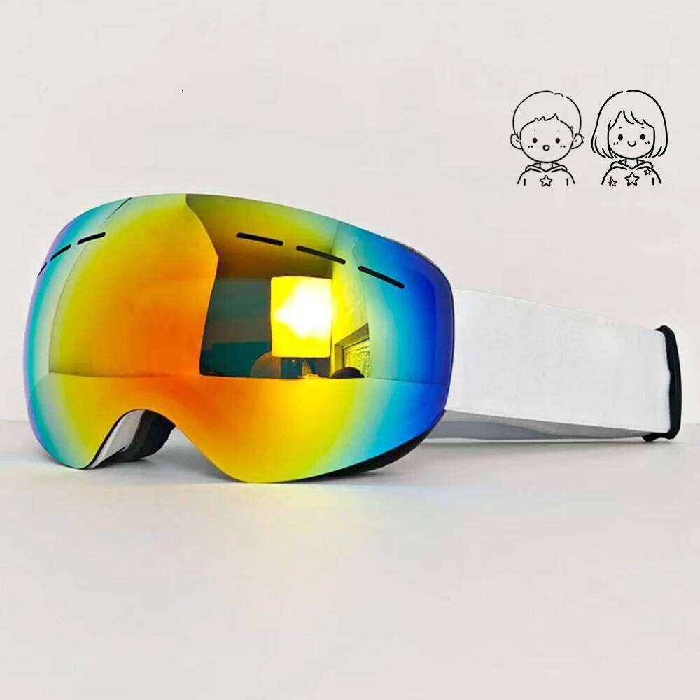 Goggles Children Protect Ski DustProof SandProof Windproof High Definition Lens Breathable Winter Skiing Glasses Z260225
