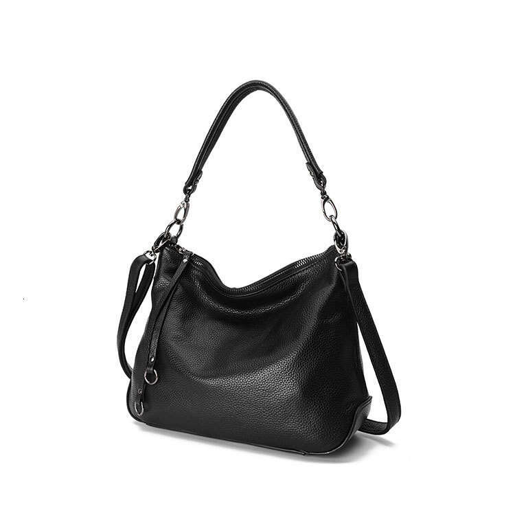 Luxury Shoulder Bags Totes Genuine Leather Women S New European And American Fashion Single Versatile Crossbody Bag Top Layer Cowhide Handbag SENYY