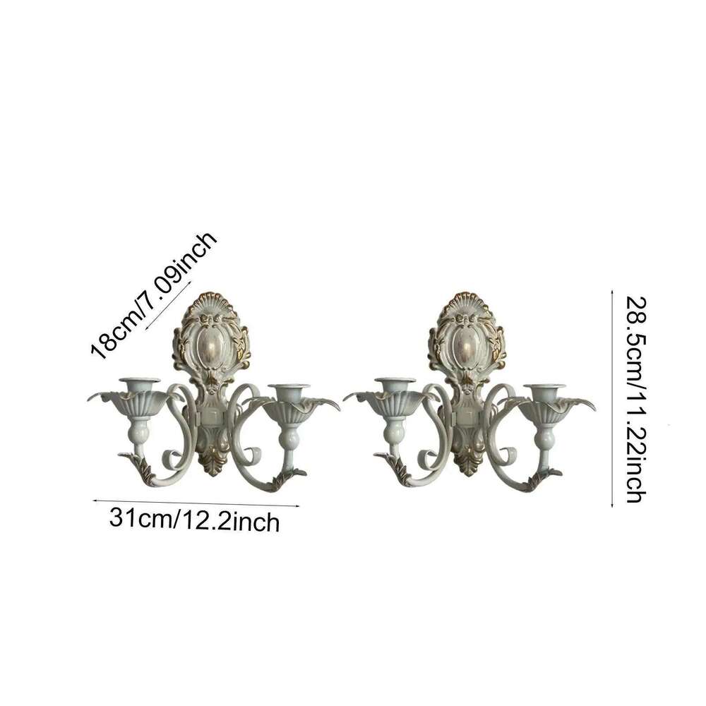 Sconce, Stand Decorative Candlestick Candle Holder for Wedding Party Anniversary Wall Decor W260226