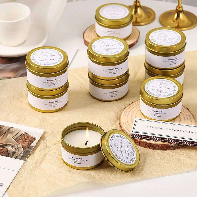 Wholesale Creative Handheld Gift Handmade Smokeless Soy Wax Essential Oil Aromatherapy Candles W260226