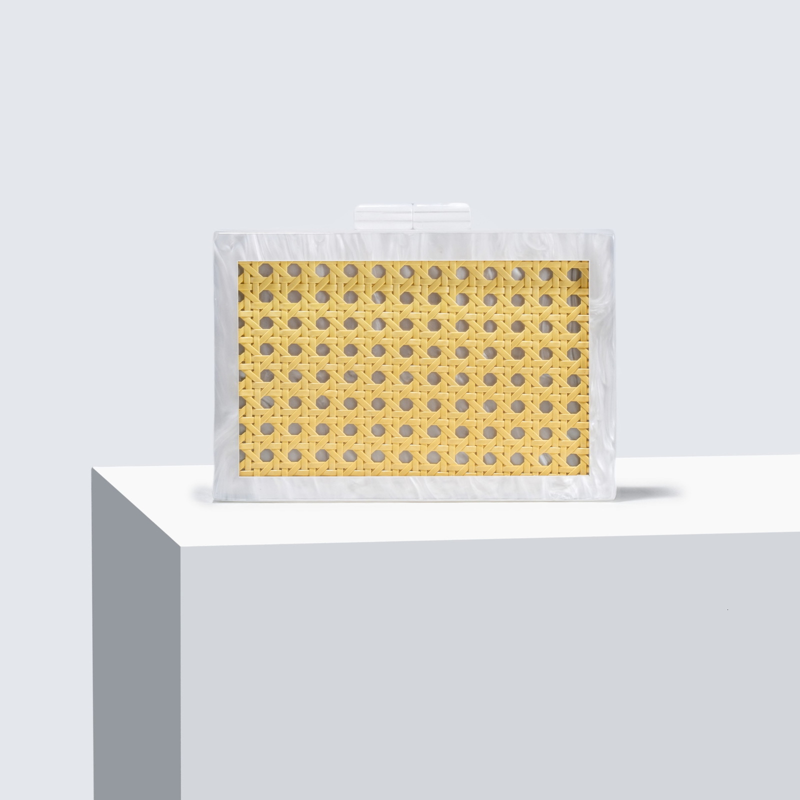 Woven Handbags for Women Shoulder Bag Wallets Trend Wedding Party Makeup Evening Clutch Fancy Bags Original Bags 240905