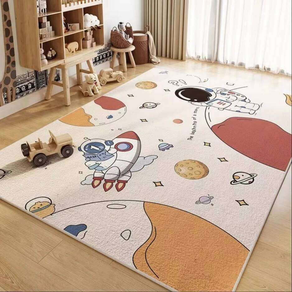 VIKAMA Children's Carpet Living Room Study Toys Reading Area Baby Crawling Bedroom Dirt Resistant And Easy To Care Mat W260226