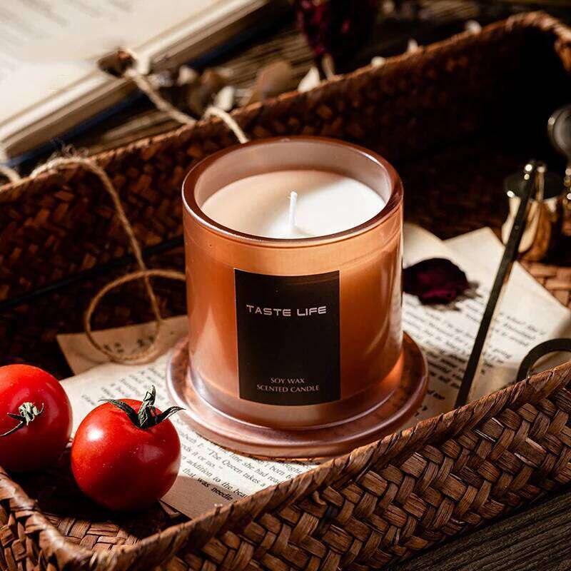 Aromatherapy Natural Soy Candle Home Decoration Scented Candles for Stress Relief and Skin Moisturizing SPA Souvenir Gift W260226