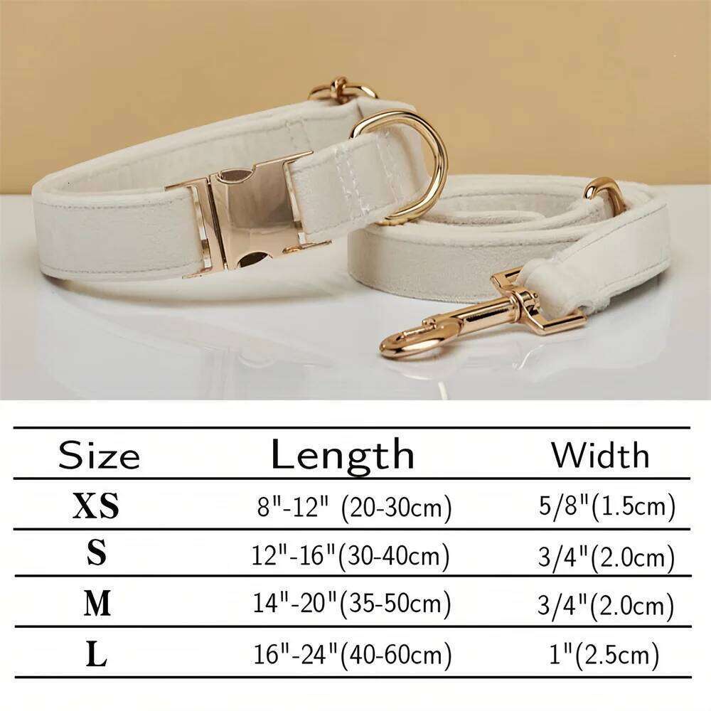Personalized Velvet Dog Collar Super Soft ID Buckle Collars Engrave Name Pet Necklace Adjutable For Small Medium Large Dogs
