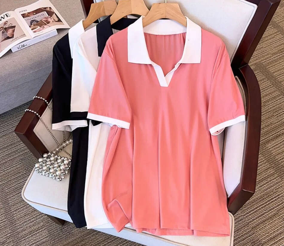 Large size women's T-shirt summer ice touch sun protection, UV protection, outdoor sports quick drying fabric 2026