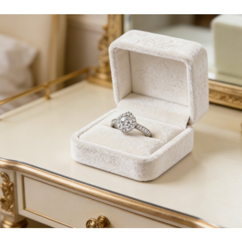 Starry Sparkling Bouquet Ring Luxury High End Statement Elegant Wedding Engagement Ring Jewelry for Her