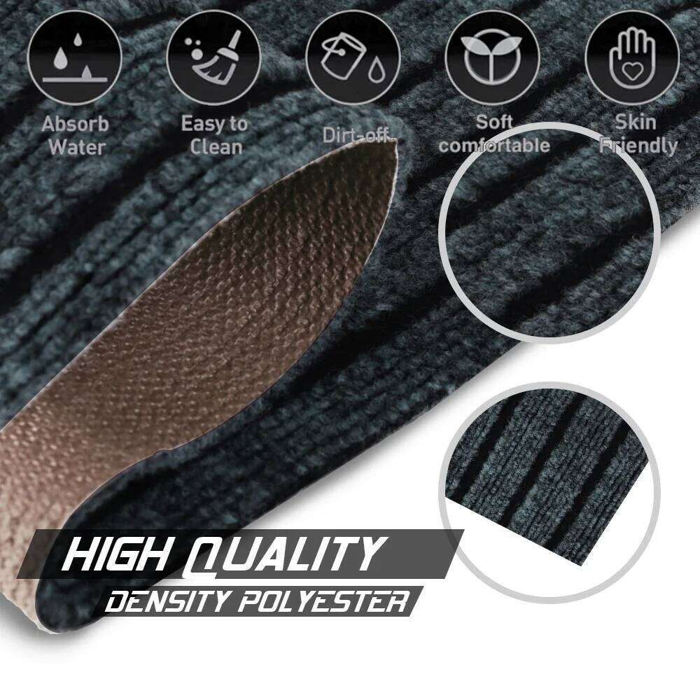 Durable Non-Slip Door Indoor Outdoor Doormat for Home Entrance Stain Fade Resistant Floor Mat Machine Washable Carpet W260226