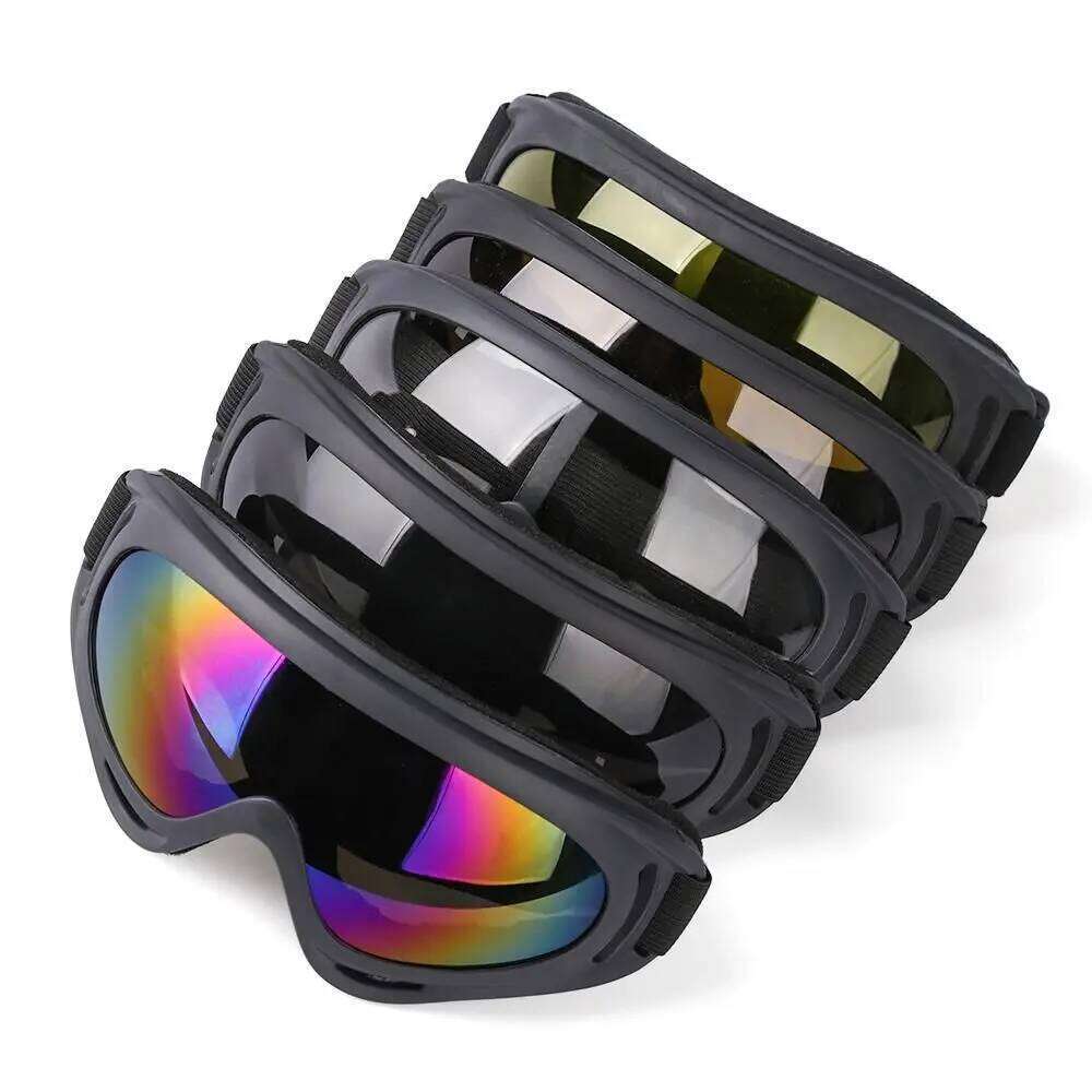 Protective Dustproof Outdoor Sports Moto Cycling Lens Frame Ski Goggles Eyewear Glasses Winter Windproof Z260225