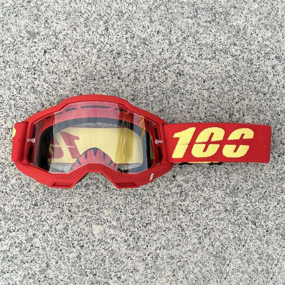 New 100 Motorcycle Glasses Motocross Safety HD Lenses Dirt Bike ATV Ski mtb Goggles MOTO Outdoor Cycling Sunglasses Z260225
