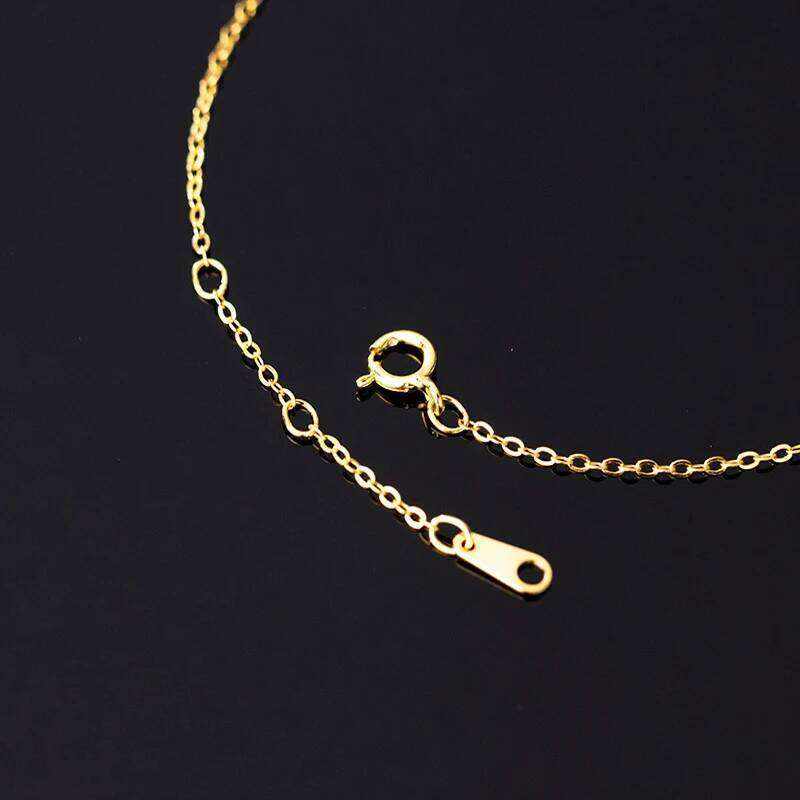 Modian Minimalism Classic Gold Color Bracelet 100% 925 Sterling Silver Link Chain Cute Bracelets For Women Fine Jewelry Gifts Z260225