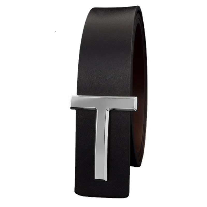 Mens Belt High Quality Belts Men Fashion Letter Leather Belt Jeans Cowskin Waist Strap 37cm 260126