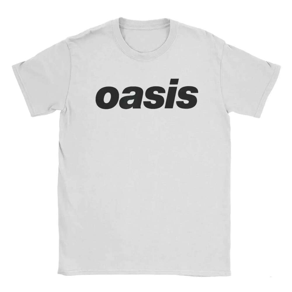 O-Oasis Rock Band T-Shirts for Men Women British Music Albums Vintage Tees Crew Neck Short Sleeve T Shirt Clothing Tops C260226