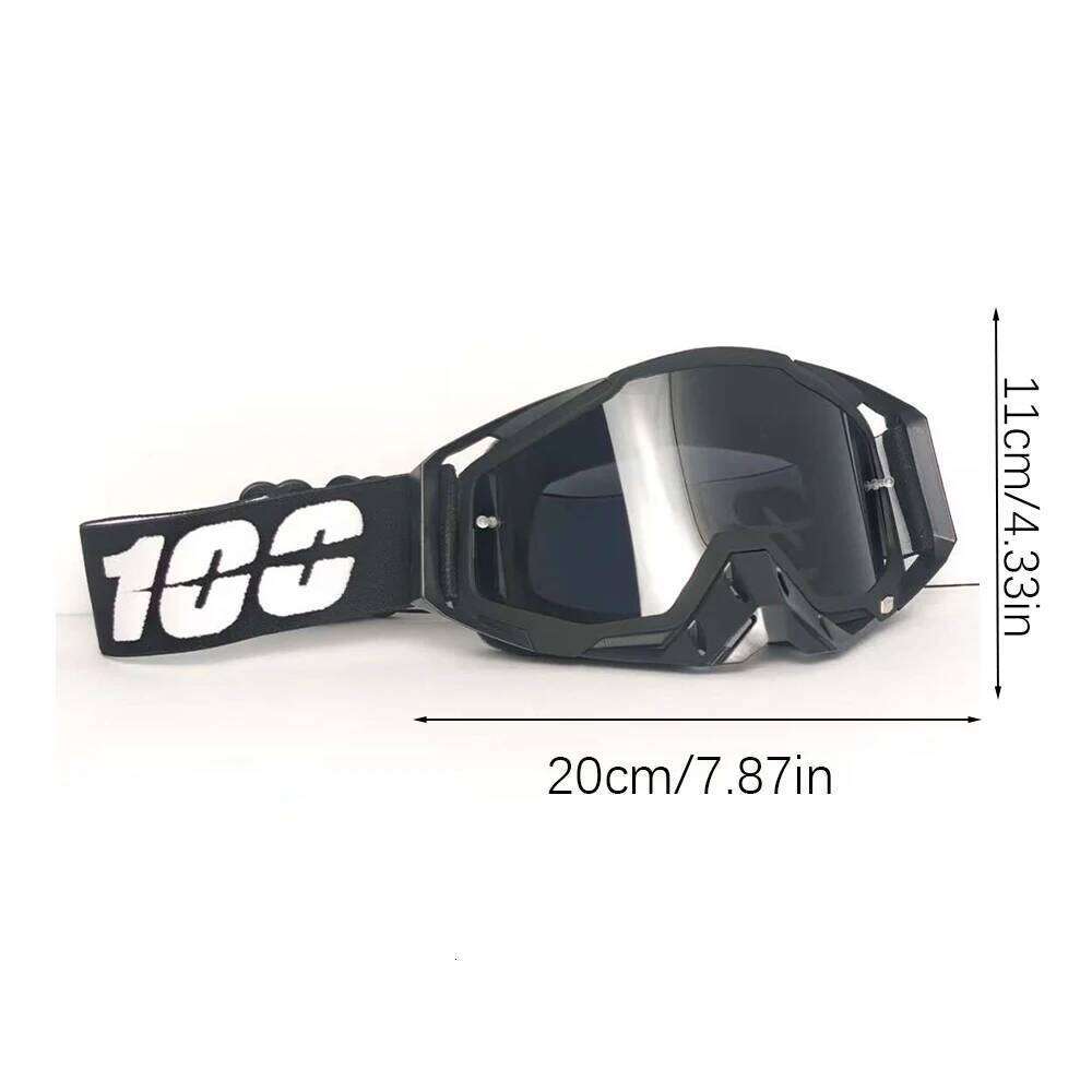 100 Bicycle Goggles Road Bikes MTB All Day HD Lenses Protective Windproof Dustproof Sandproof Man Woman Fashion Glasses Z260225