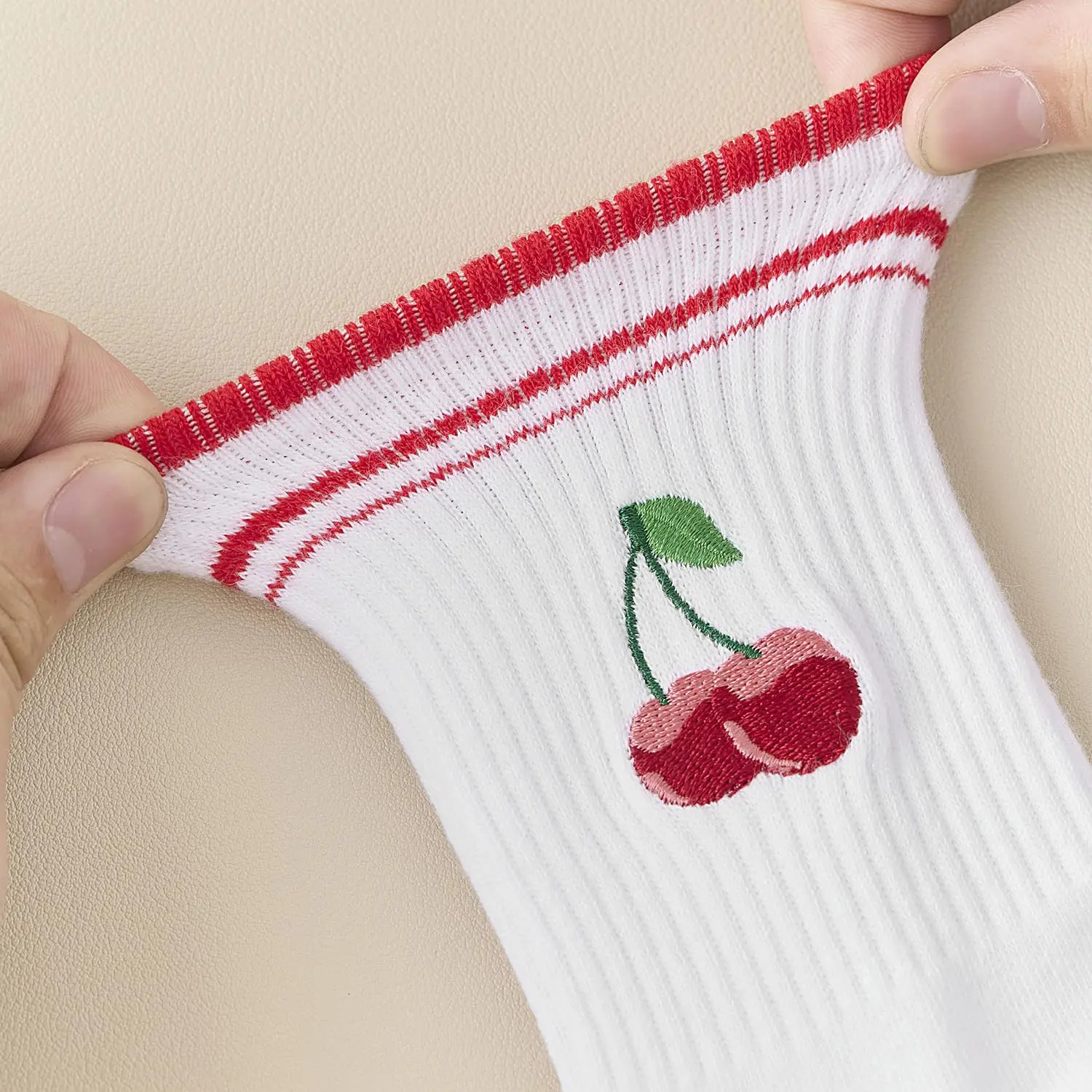 3 pairs Cute 3 Pairs Pilates Socks with Grips Ruffle Yoga Sock Grip Socks for Women 260202 - view 5