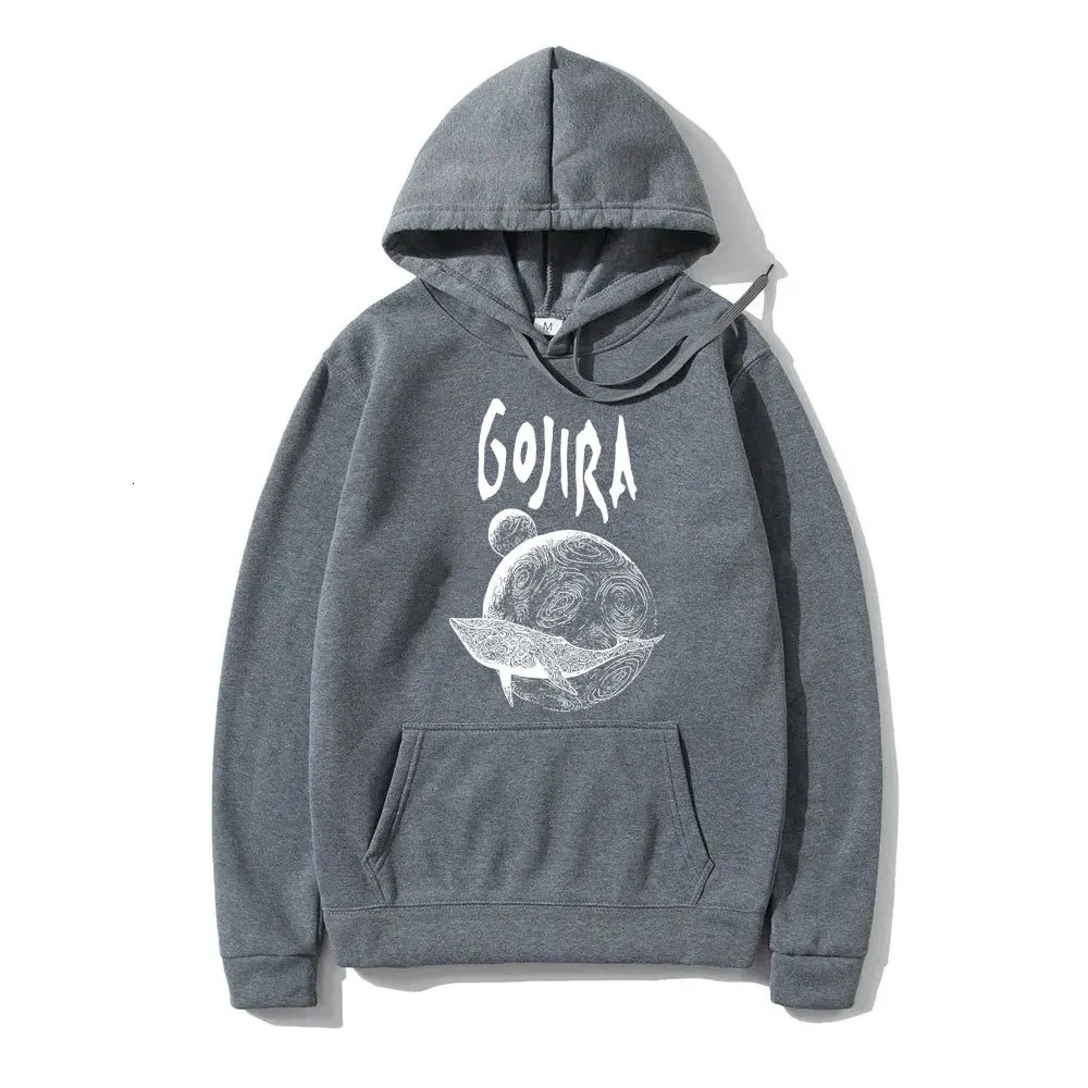 French Metal Band Gojira From Mars To Sirius Album Cover Print Hoodie Men Fashion Autumn fleece hoodie Regular fit Long Sleeves 260129