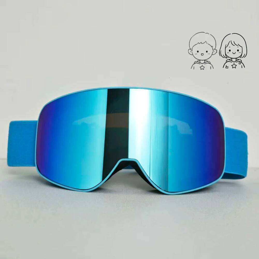Children All Day Winter Ski Goggles HD Breathable Protective Lenses Windproof Dustproof Sandproof Kids Gear for Outdoor Sports Z260225