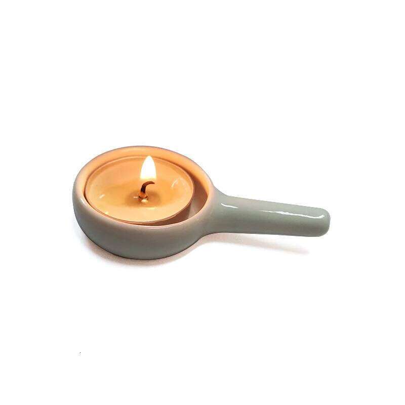 Ceramic Candle Holder Wax Melt Oil Burner Diffuser Fragrance Tray Aromatherapy Furnace Candlestick Home Decoration W260226