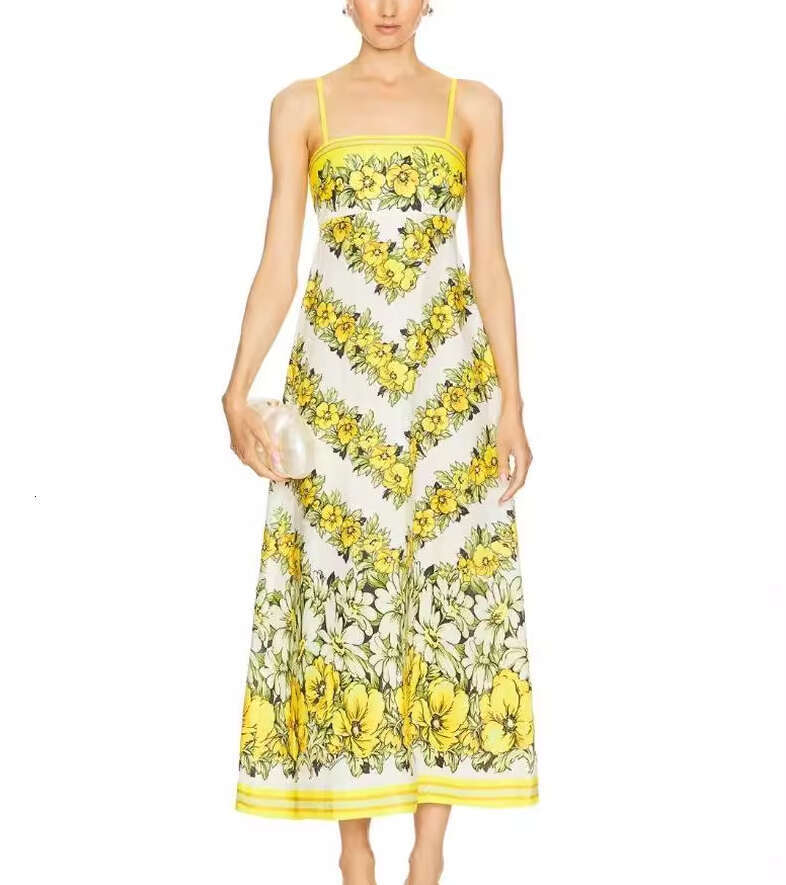 2026 new women's mixed batch niche vacation style floral belt long skirt