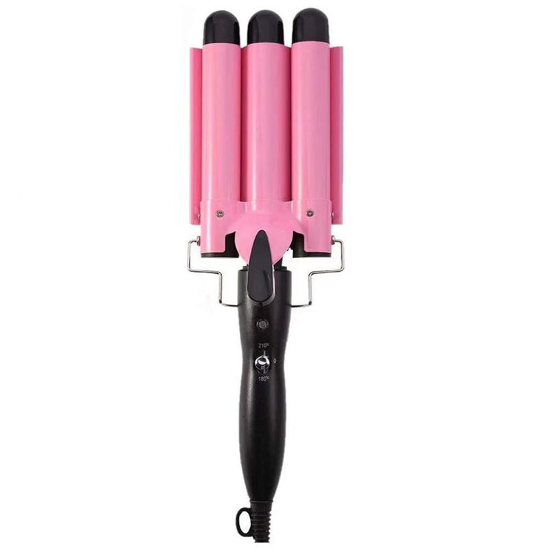Curling Irons Hair Curling Iron Ceramic Professional Triple Barrel Hair Curler Egg Roll Hair Styling Tools Hair Styler Wand Curler Irons 231024
