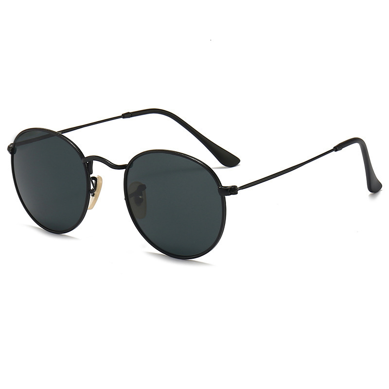 New glass sunglasses for men and women fashionable and trendy casual glasses driving goggles 93447 W220331