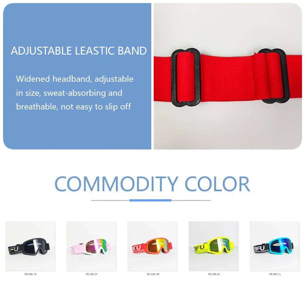 FBFU 2025 Dustproof Ski Off-Road Goggles - HD Lenses,Sandproof, All-Day Breathable, Fashionable Men & Women Winter Snow Bicycle Z260225