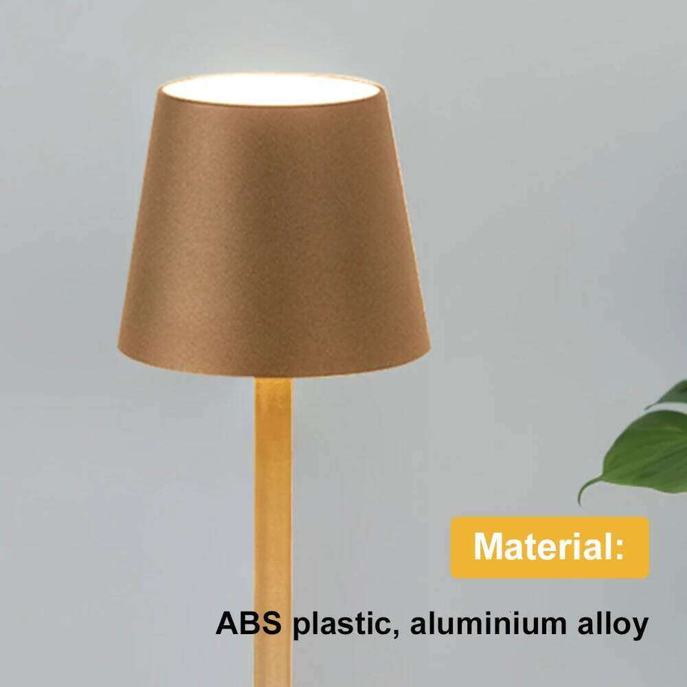 Bar Restaurant Ambiance USB Rechargeable Touch Switch Wireless Reading Lamp 2000mAh for Restaurant/Bedroom/Outdoor H260225