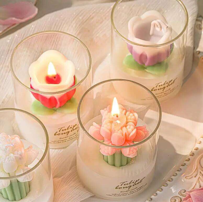 High end aromatherapy as gifts for friends, romantic scented candles W260226