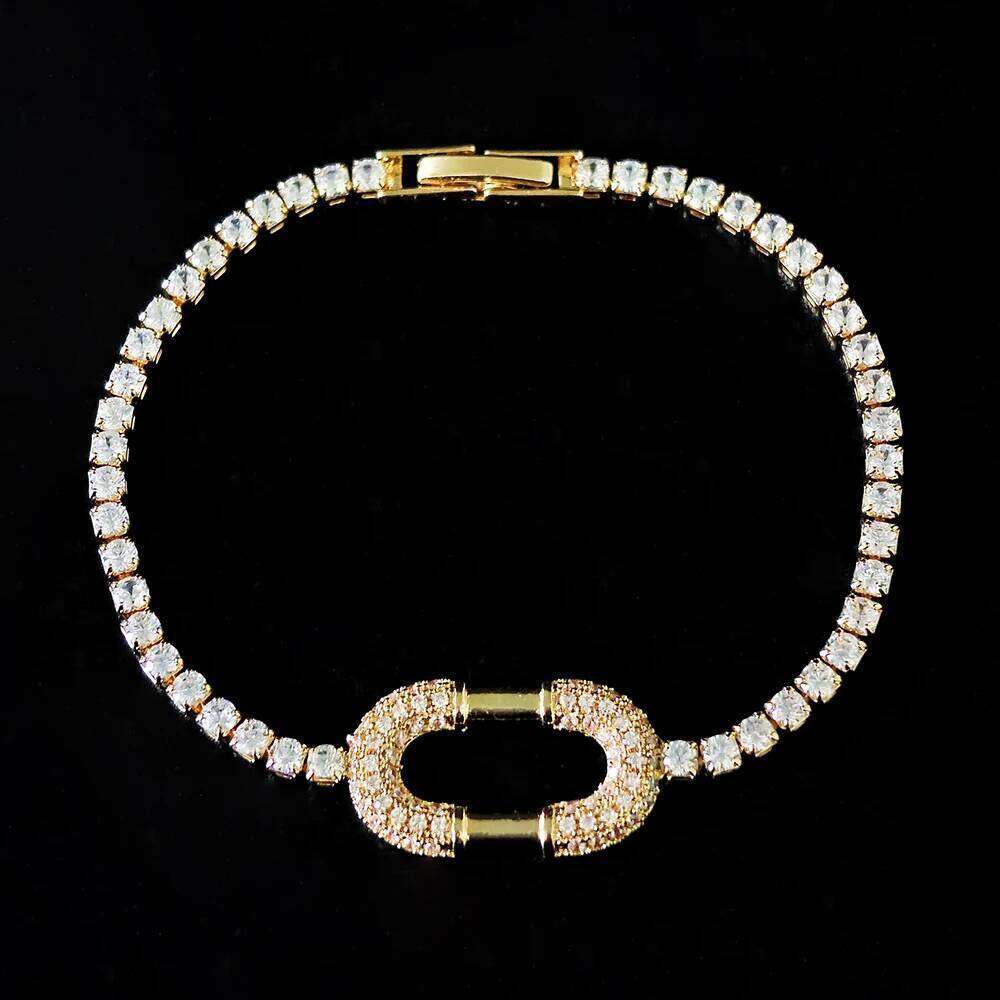 2024 New Arrival Best Sellers Fashion Luxury Gold Color Lock Bracelet Bangle for Women Anniversary Gift S8424 Z260225