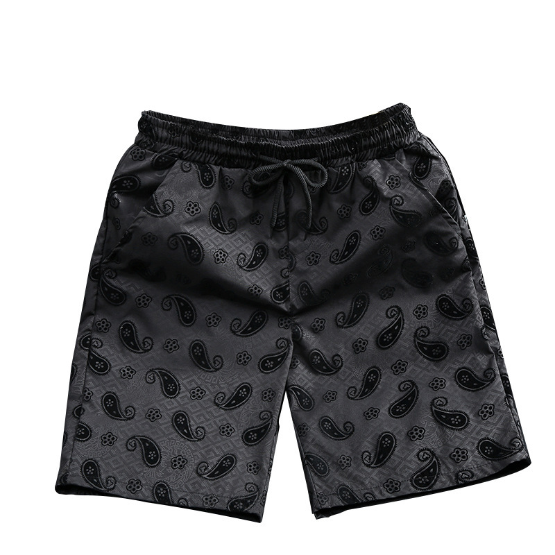 2026 New Design Printed Knitted Men's Short Pants - Men's Casual Running And Sports Shorts - Men's Five-piece Straight Trousers - Luxur