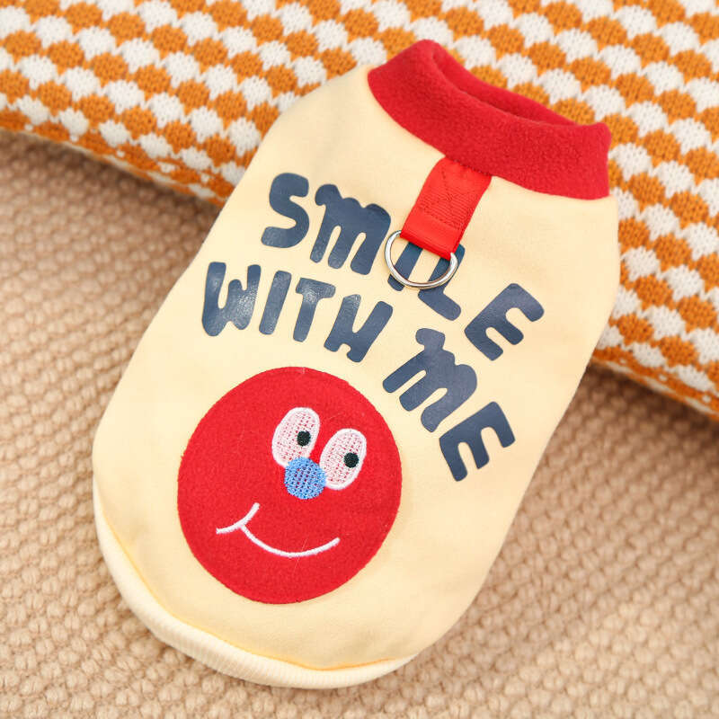 Famous brand Autumn Winter Fleece Milk Silk Sweatshirt Pet Large Dog Clothes Accessories Hairless British Shorthair Short legged Cat pupakaIK