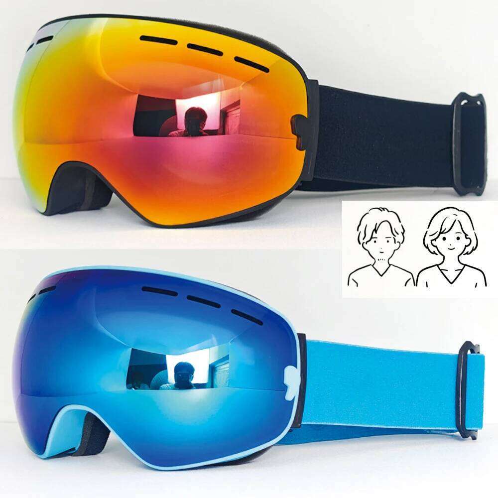 Ski Accessories Windproof Sport Goggles Men Women DustProof SandProof High-Definition Lens Winter Skiing Glasses Z260225