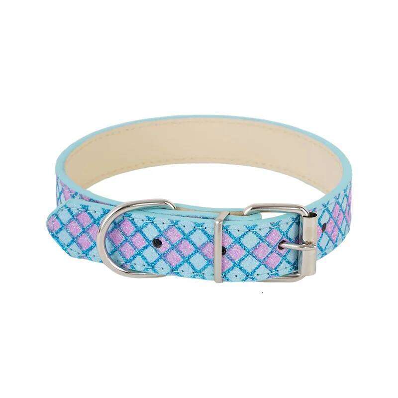 5 Colors Glowing Dog Cats Shining Leather Cat Collars for Small Large Dogs Pet Accessories Collar Puppy Kitten