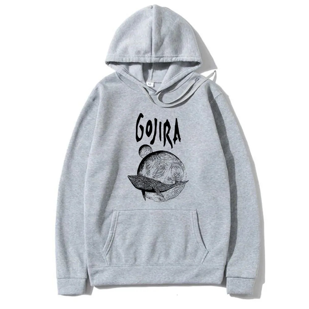 French Metal Band Gojira From Mars To Sirius Album Cover Print Hoodie Men Fashion Autumn fleece hoodie Regular fit Long Sleeves 260129