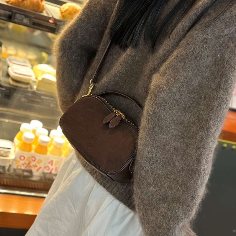 Luxury Shoulder Bags Totes Genuine Leather Small Handbag Autumn Winter New Crossbody Fashionable Cowhide Versatile Retro Women S Bag SENYY