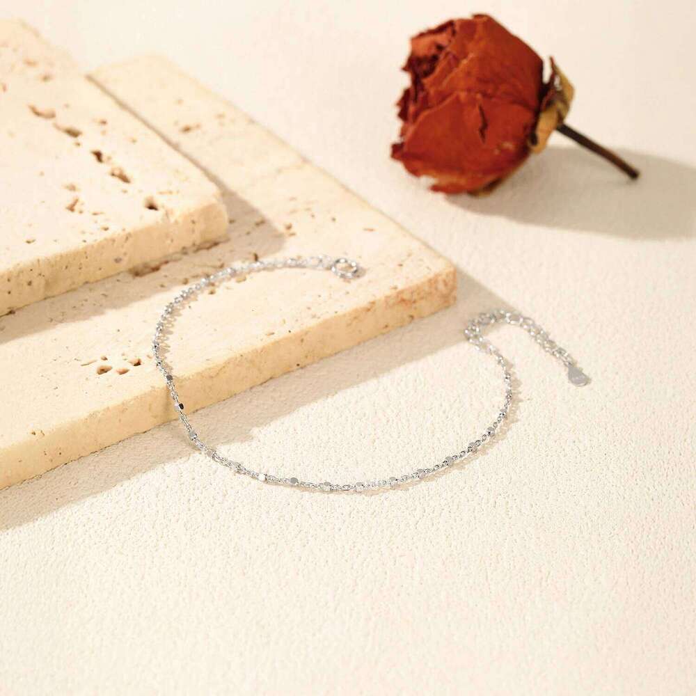 MODIAN 925 Sterling Silver Fashion Simple Geometric Beads Link Chain Charm Bracelets For Women Daily Office Fine Jewelry Z260225