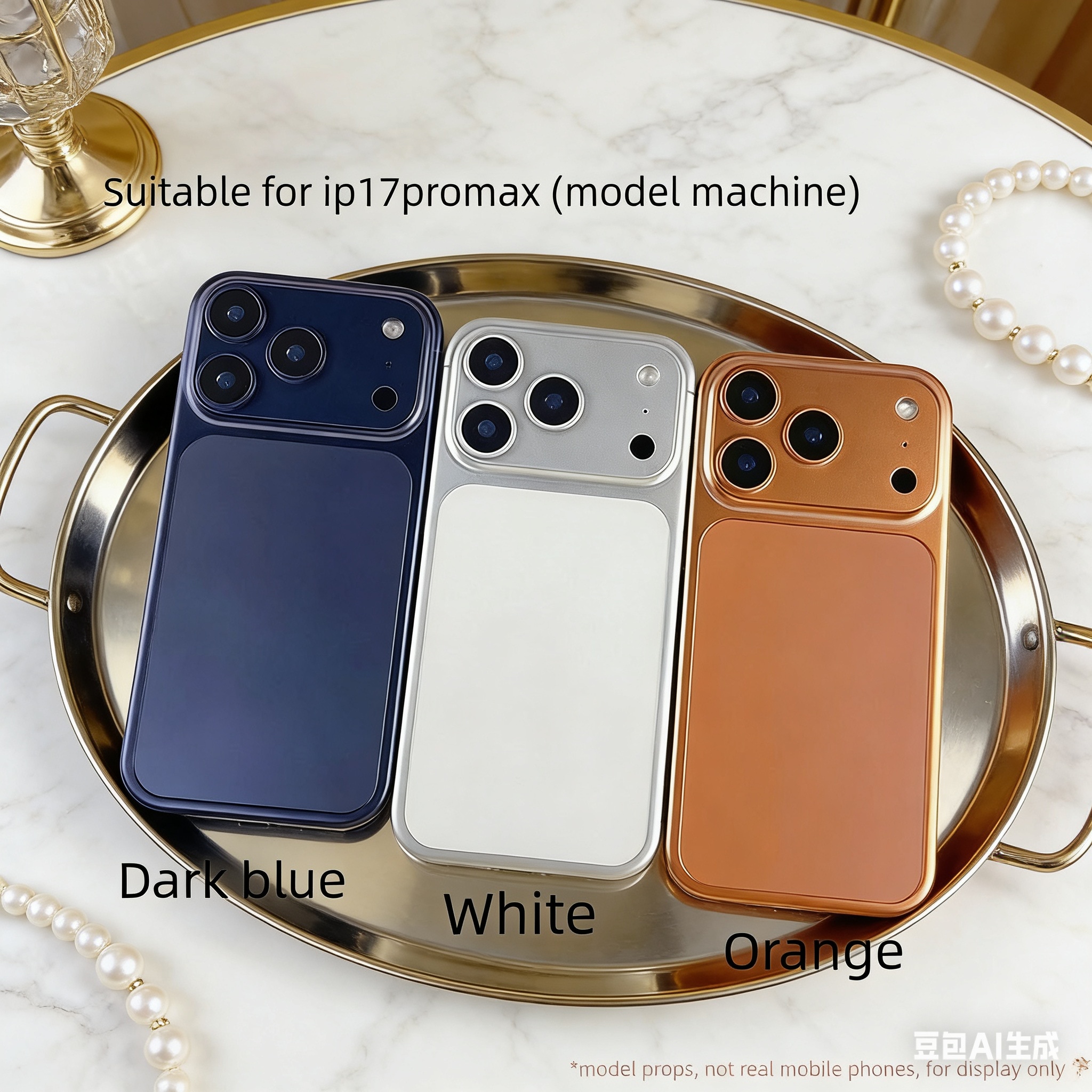 Model iPhone 17 Pro Max/17 Air/iPhone 17 replica, with realistic weight and feel, suitable for display in film and television prop counters.