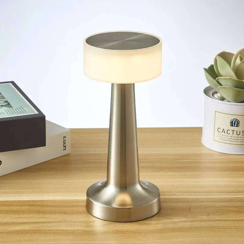 LED Bar Table Bar/Coffee/Restaurant Desktop Decor Night Light Rechargeable Touch Sensor Wireless Bedroom Reading Lamp H260225