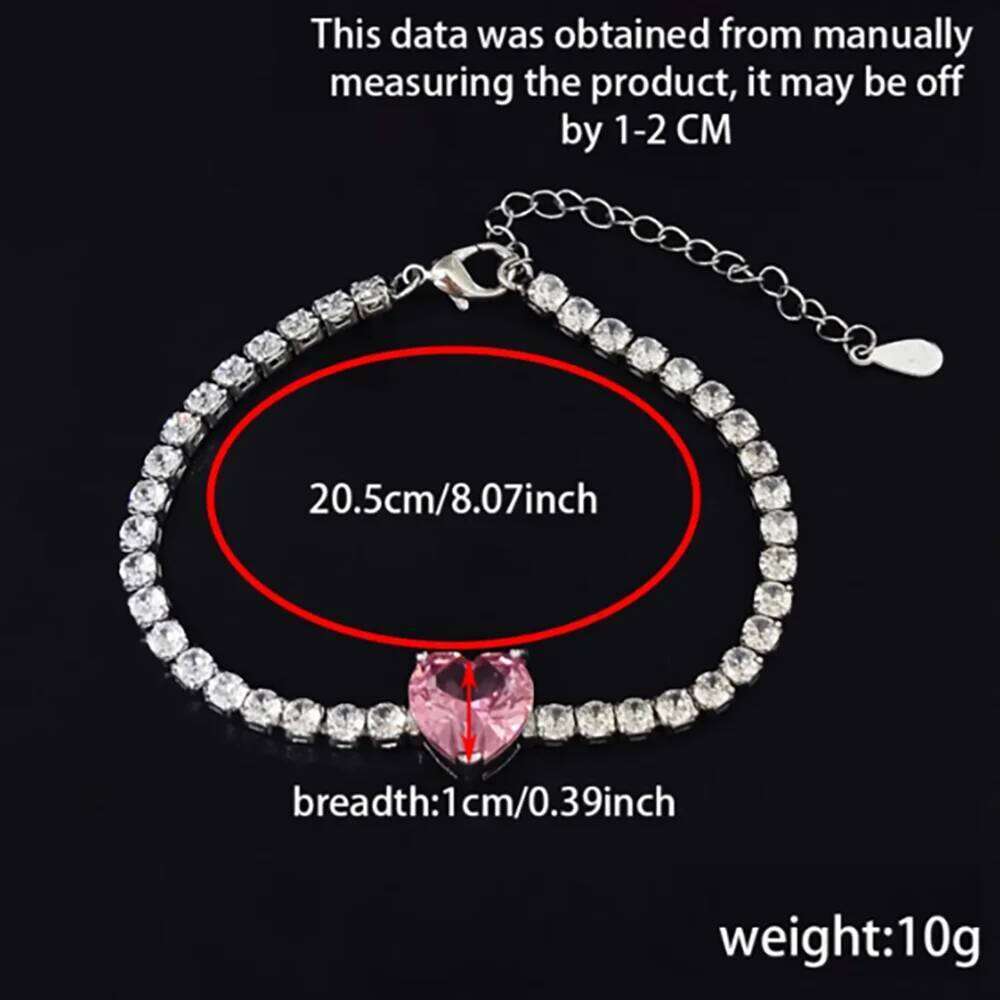 Moonso Arrival Luxury Silver Color Heart Bracelet Bangle for Women Anniversary Gift Drop Shipping S8262 Z260225