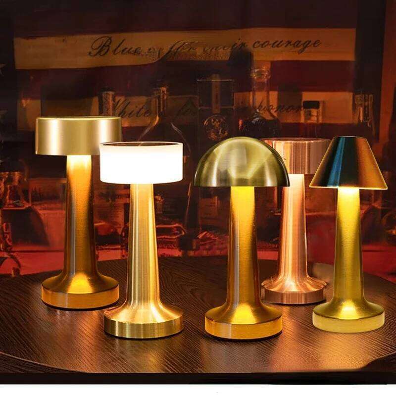 LED Table Touch Sensor Desktop Night Rechargeable Wireless Reading Lamp for Restaurant Hotel Bar Bedroom Decor Light H260225