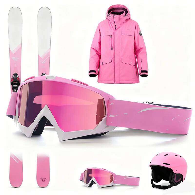 Women Pink Motorcycle Sunglasses Skiing Cycling Racing Off-Road Goggles Snowboard Ski Glasses Winter Snow Eyewear Z260225