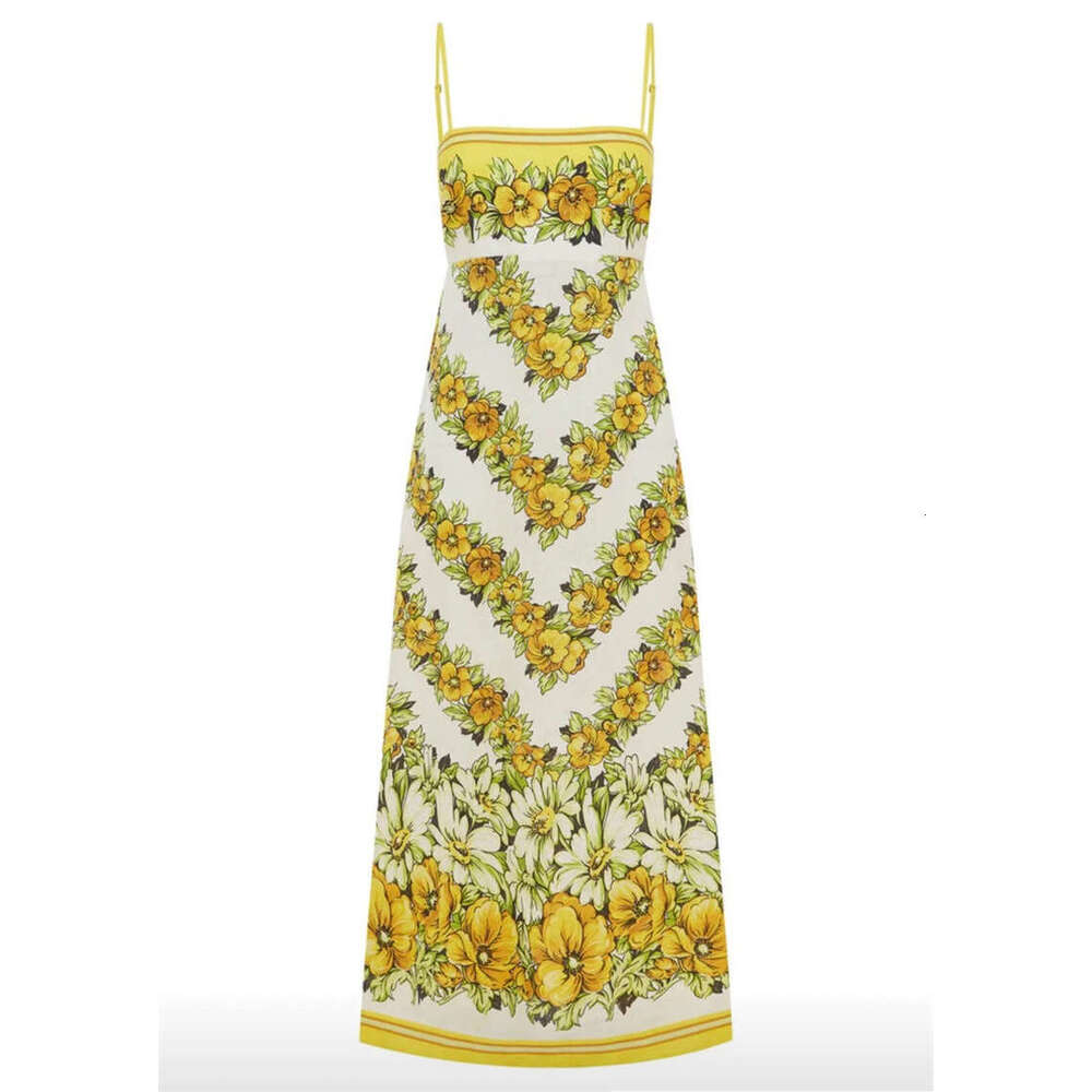 2026 new women's mixed batch niche vacation style floral belt long skirt