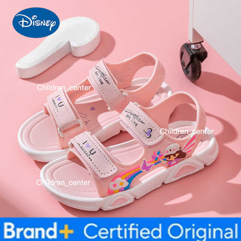4-18y Girls Sandals Summer Children Sport Shoes Kids Soft Soled Non-slip Shoe Rainbow Princess Breathable Casual Beach Sandalias H260226