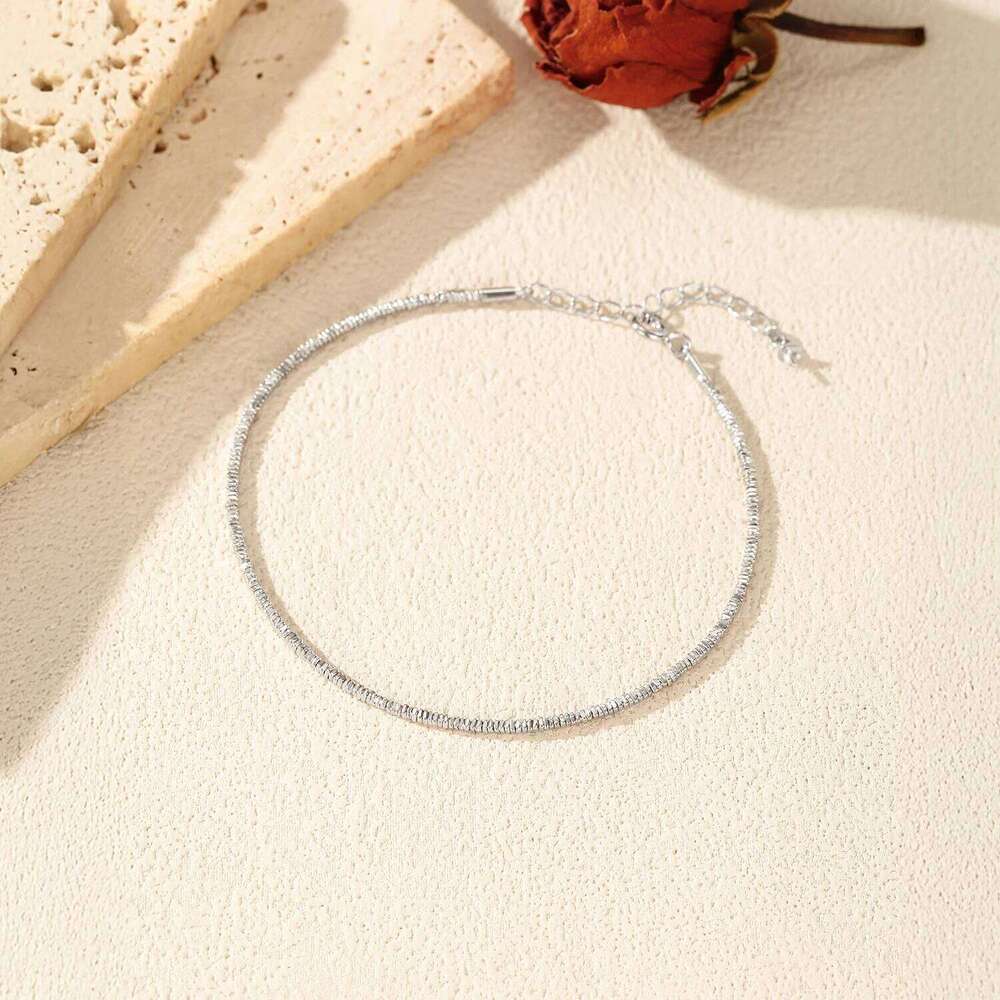 MODIAN 925 Sterling Silver Fashion Exquisite Geometric Square Slim Stackable Bracelets For Women Fine Vacation Jewelry Z260225