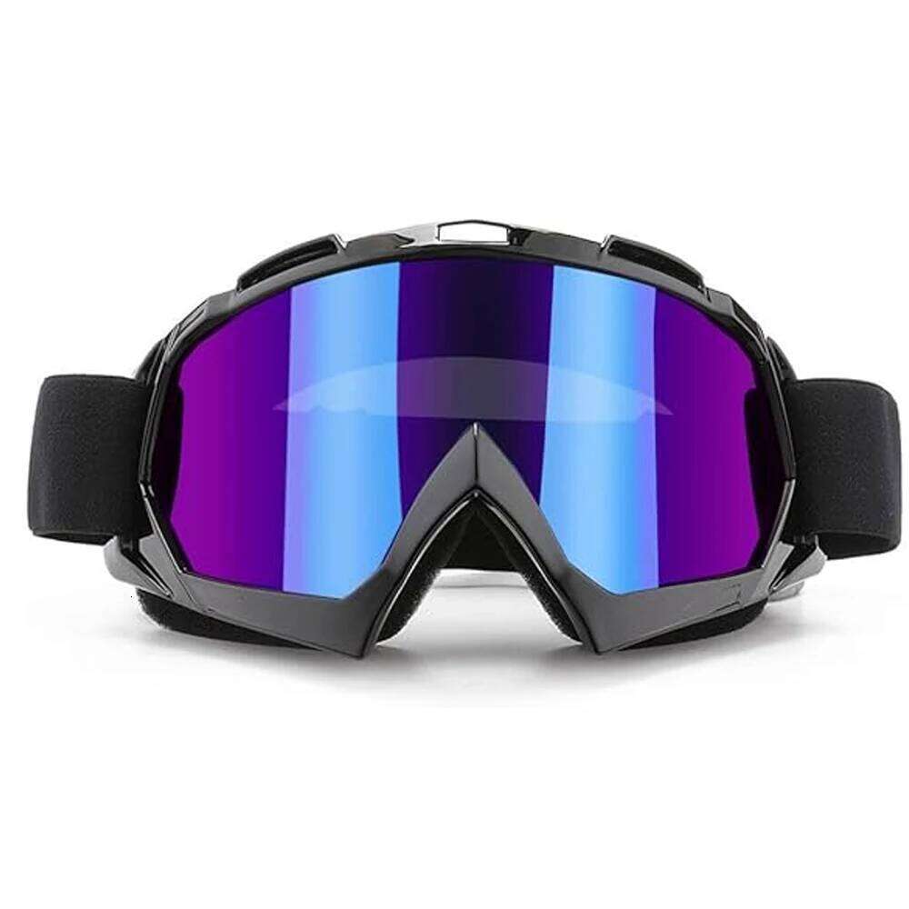 1pcs outdoor sports riding ski cross-country goggles retro Harley motorcycle mask glasses padded soft thick f Z260225