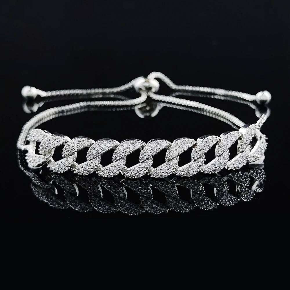 2024 New Adjuetable Princess Bracelet Bangle for Women Anniversary Gift Jewelry Wholesale Moonso S7975 Z260225