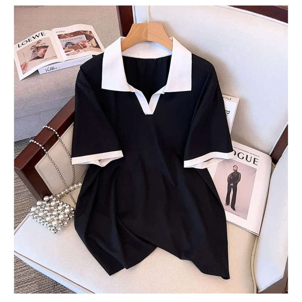 Large size women's T-shirt summer ice touch sun protection, UV protection, outdoor sports quick drying fabric 2026