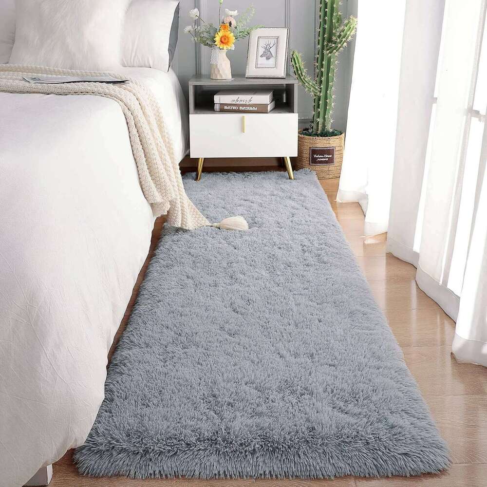 VIKAMA Soft Running Rug, Plush Fluffy Bedroom Living Carpet, Nursery And Children's Room Floor Mat For Home Decor W260226