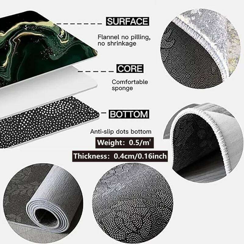 VIKAMA Office Chair Mat, Non-Slip Floor Protector, Suitable for Study, Bedroom, Home Decor, and Carpet W260226