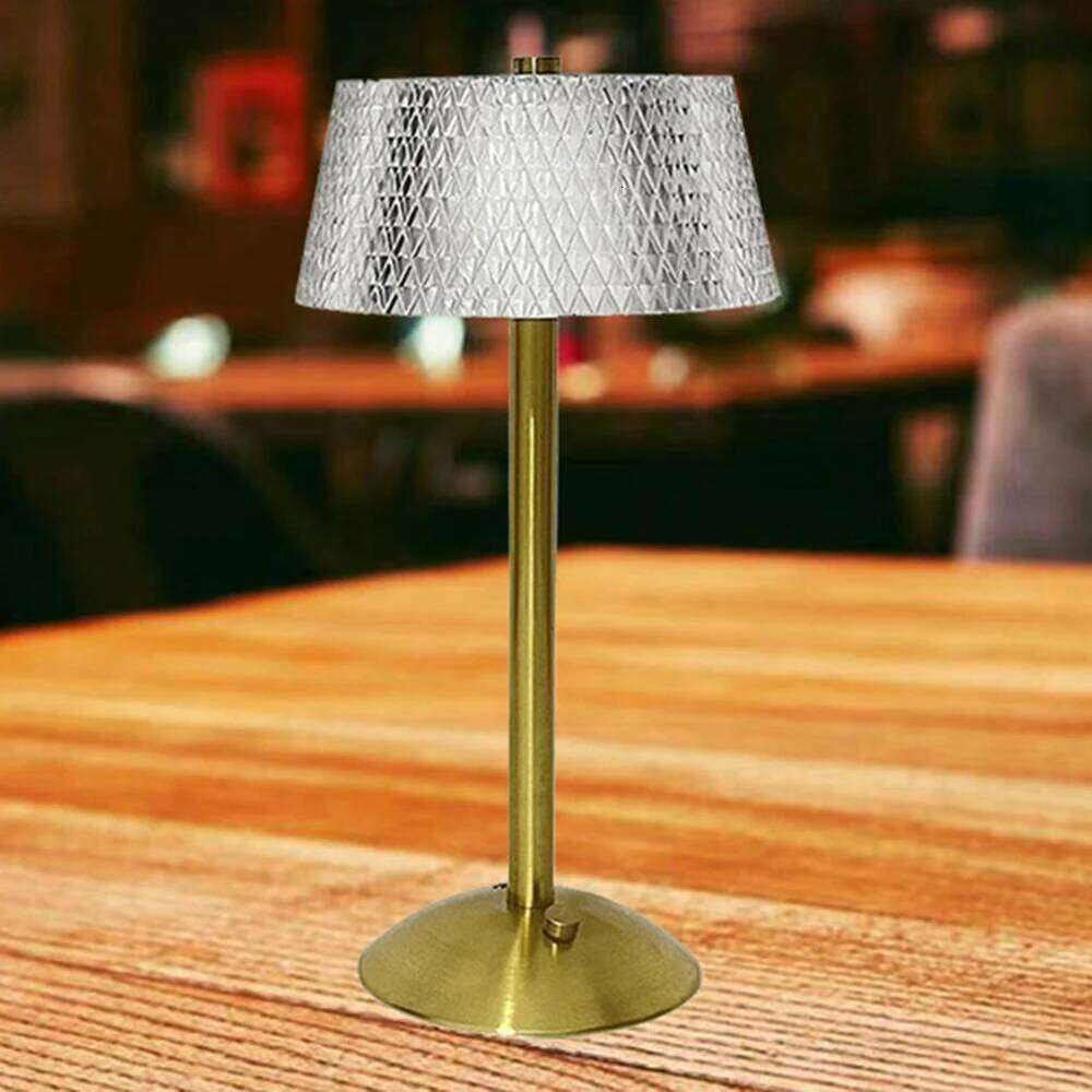 Desk Night Lights 3 Colors LED Touch Table Lamp Dimmable Rechargeable Romantic Wireless Creative Acrylic for Bedroom Living Room H260225
