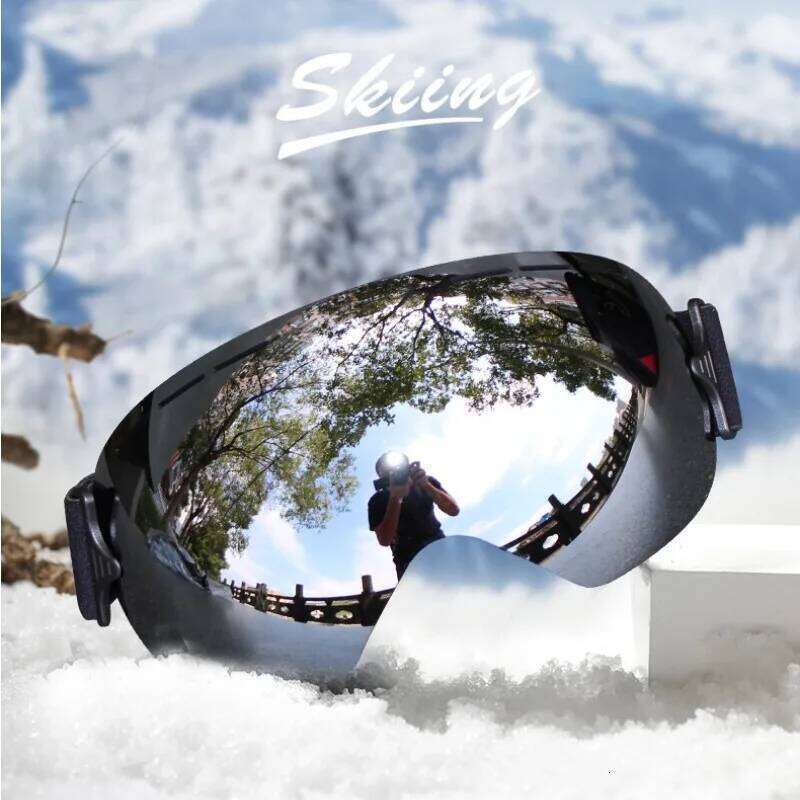 Lightweight Professional Ski Goggles Men UV400 Adult Anti-fog Snowboard Skiing Glasses Women Ultra-light Winter Snow Eyewear Z260225